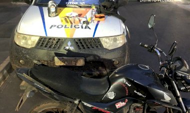 PMDF localiza moto logo após o furto no SIA