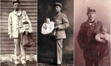 Transporte de crianças pelo correio em 1913