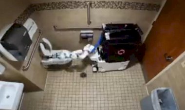 O robô bom de limpeza