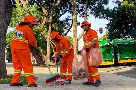 Coleta e varrição de lixo suspensas nesta terça (16); saiba o que fazer