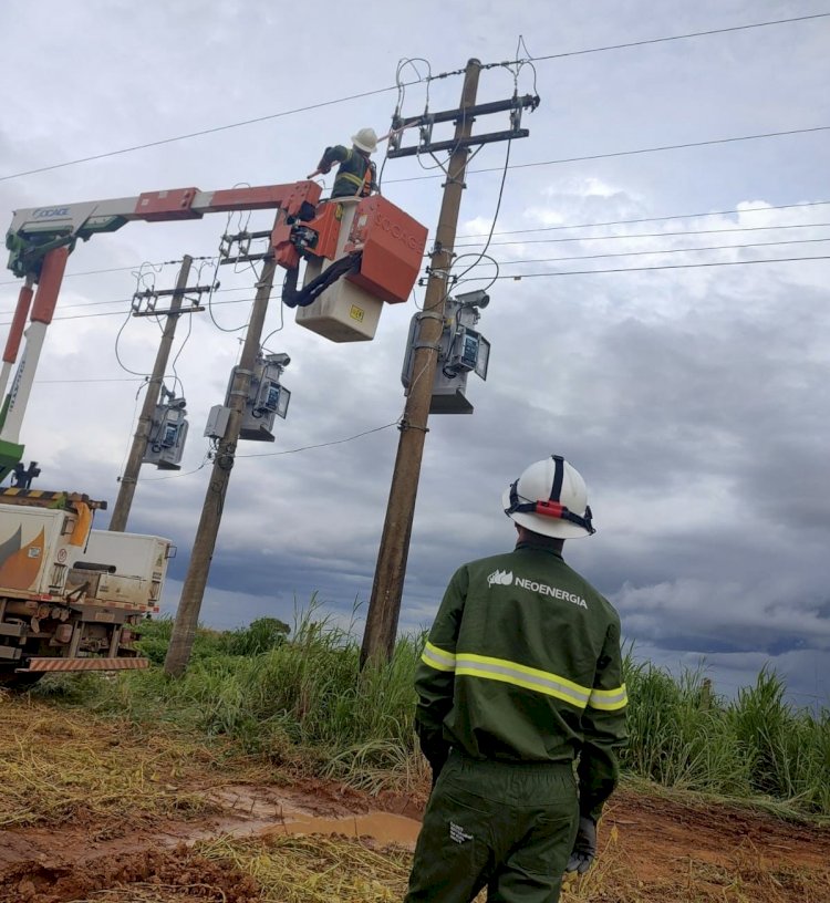 Neoenergia: Entre 3 e 8 de Maio o fornecimento de energia será temporariamente suspenso nas cidades de: PLANALTINA, TAGUATINGA e SAMAMBAIA